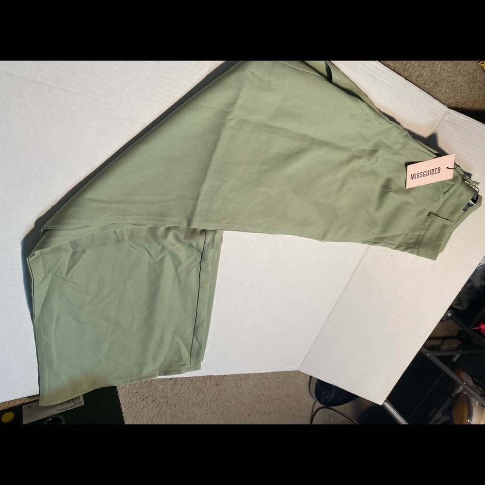 Missguided Wide leg vacation pants